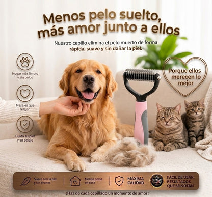 SoftPet™ Cepillo Corta Nudos Profesional para Perros y Gatos 🐾