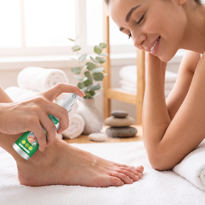 Spray Antihongos para Pies con Sensación de Frescura y Comodidad