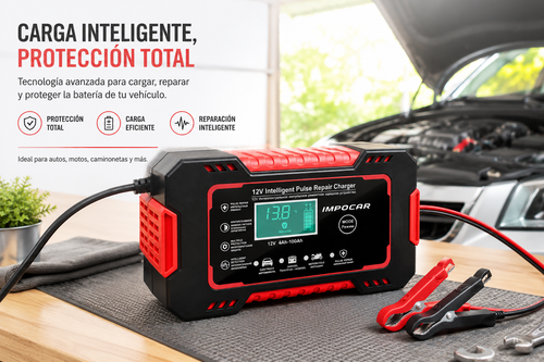 AutoCharge Smart™ CARGADOR REPARADOR DE BATERIAS PARA AUTO