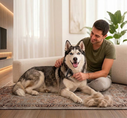 SoftPet™ Cepillo Corta Nudos Profesional para Perros y Gatos 🐾